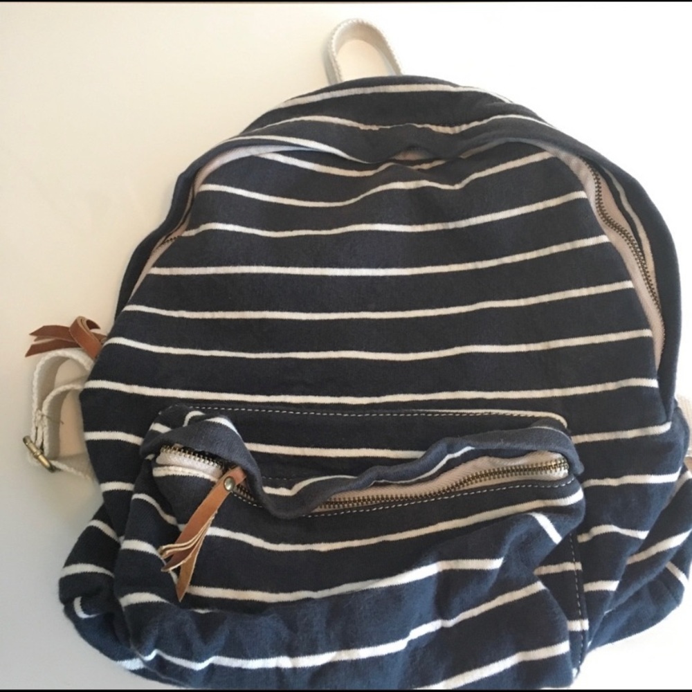 Brandy Melville Striped Backpack